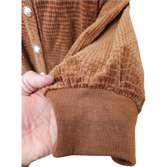 Shein Lune Plus Flap Button Front Jacket 3XL - Picture 7 of 12